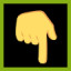 Icon for Pointing Down