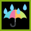 Icon for Rainy Umbrella