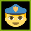 Icon for Police Face