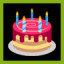 Icon for Birthday Cake