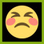 Icon for Frustrated Face