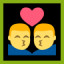 Icon for Two Men Kissing