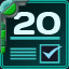 Icon for Quiz: 20 correct answers