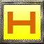 Icon for Letter H