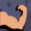 Icon for Friend win armwrestling