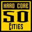 Icon for hard: 50 cities