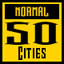 Icon for normal: 50 cities