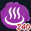 Icon for Seeing how hot the hot spring is 240 Complete