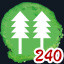 Icon for Taking a rest in the shade of a forest 240 Complete