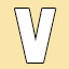 Icon for V