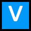 Icon for V