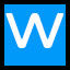 Icon for W