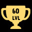 Icon for Finish 60th level.