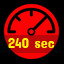 Icon for Speed up for 240 sec