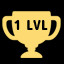 Icon for Finish 1st level. 