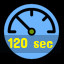 Icon for Slow down for 120 sec