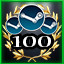 Captured 100 Achievements