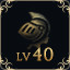 Icon for Reach Lv 40 with a character