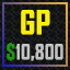 10,800 GP Earned!