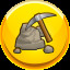 Icon for Cleaner in Gold