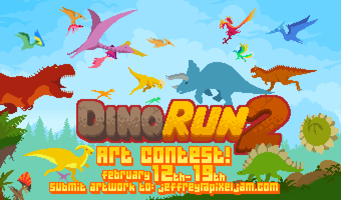 Dino Run DX - Dino Run Art Contest! (Ends Monday Feb 19th) - Steam News