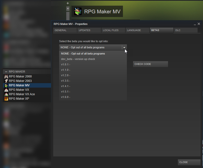 rpg maker steam library