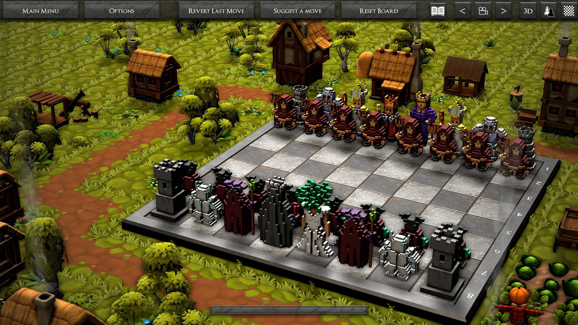 3D Chess - Gameplay (PC/UHD) 