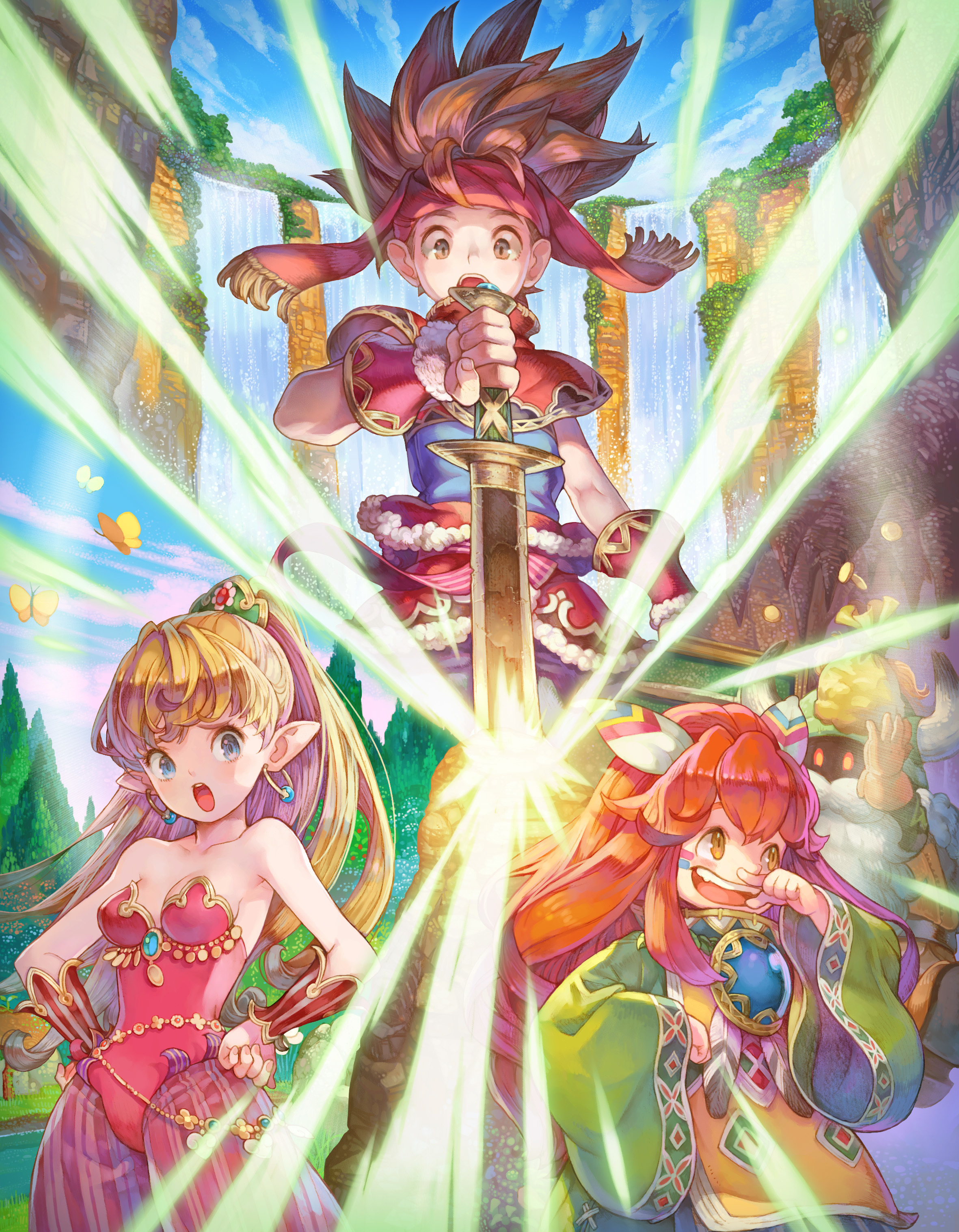 Featured image of post Secret Of Mana Popoi The adventure of randi primm and popoi is reborn in the new secret of mana