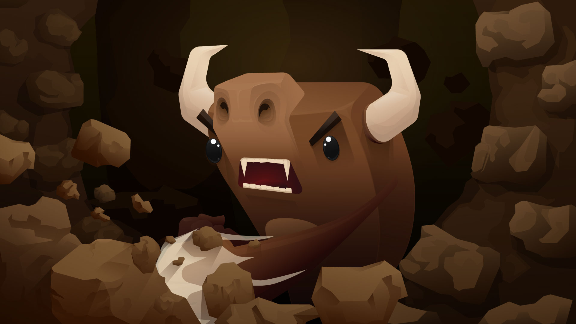 Cum shots on face and swalow Animation minotaur gang bang