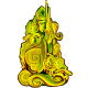 Yellow Jade Statue
