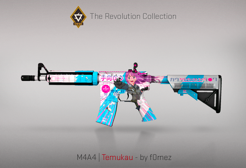 Колекцията „Революция“ — M4A4 | Temukau | Темукау — Създадено от f0rnez