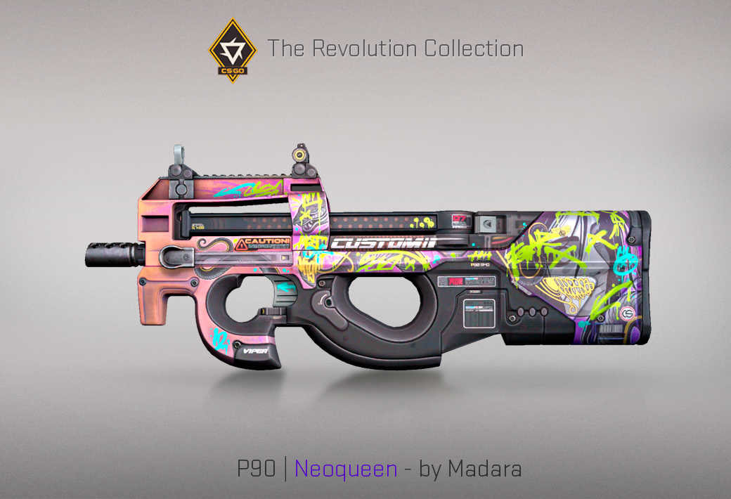 Колекцията „Революция“ — P90 | Neoqueen | Нео кралица — Създадено от Madara