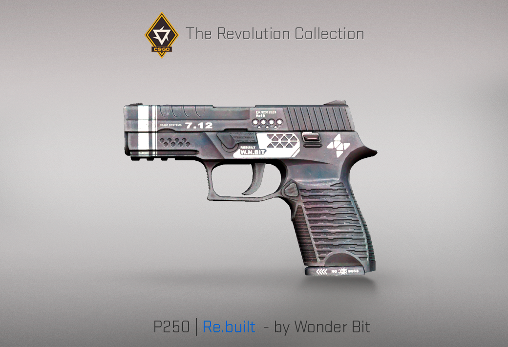 Колекцията „Революция“ — P250 | Re.built | На.ново — Създадено от Wonder Bit