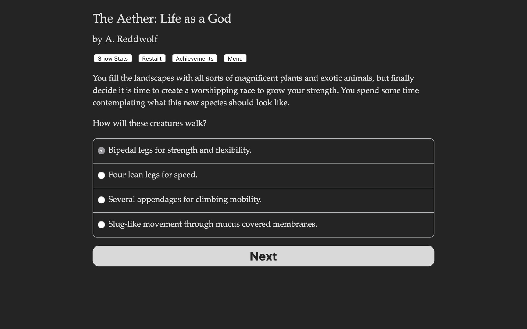 The Aether: Life as a God Demo #2