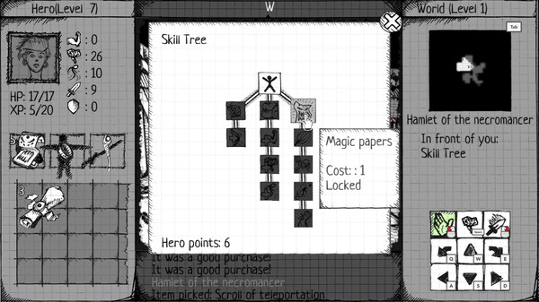 скриншот Drawngeon: Dungeons of Ink and Paper 1