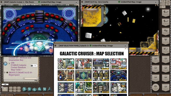 скриншот Fantasy Grounds - Meanders Map Pack: Galactic Cruiser (Map Pack) 2