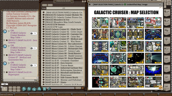 скриншот Fantasy Grounds - Meanders Map Pack: Galactic Cruiser (Map Pack) 3