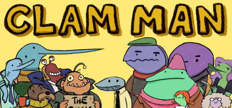 Clam Man header image