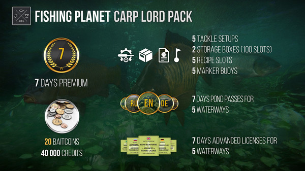 скриншот Fishing Planet: Carp Lord Pack 1