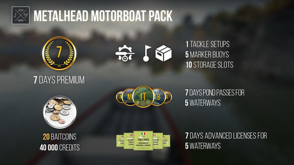скриншот Fishing Planet: Metalhead Motorboat Pack 2