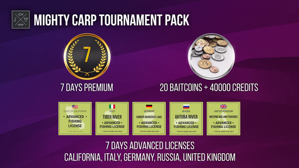 Fishing Planet: Mighty Carp Tournament Pack for steam Fishing Planet: Mighty Carp Tournament Pack for steam