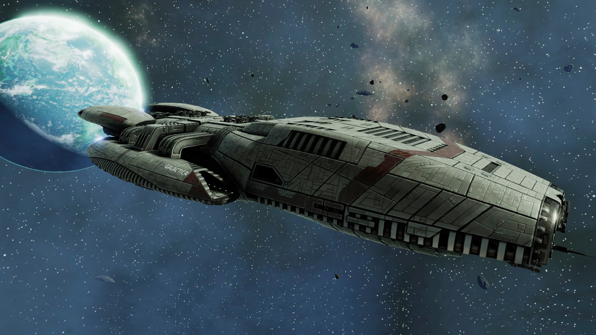 Battlestar Galactica Deadlock: Sin and Sacrifice Featured Screenshot #1