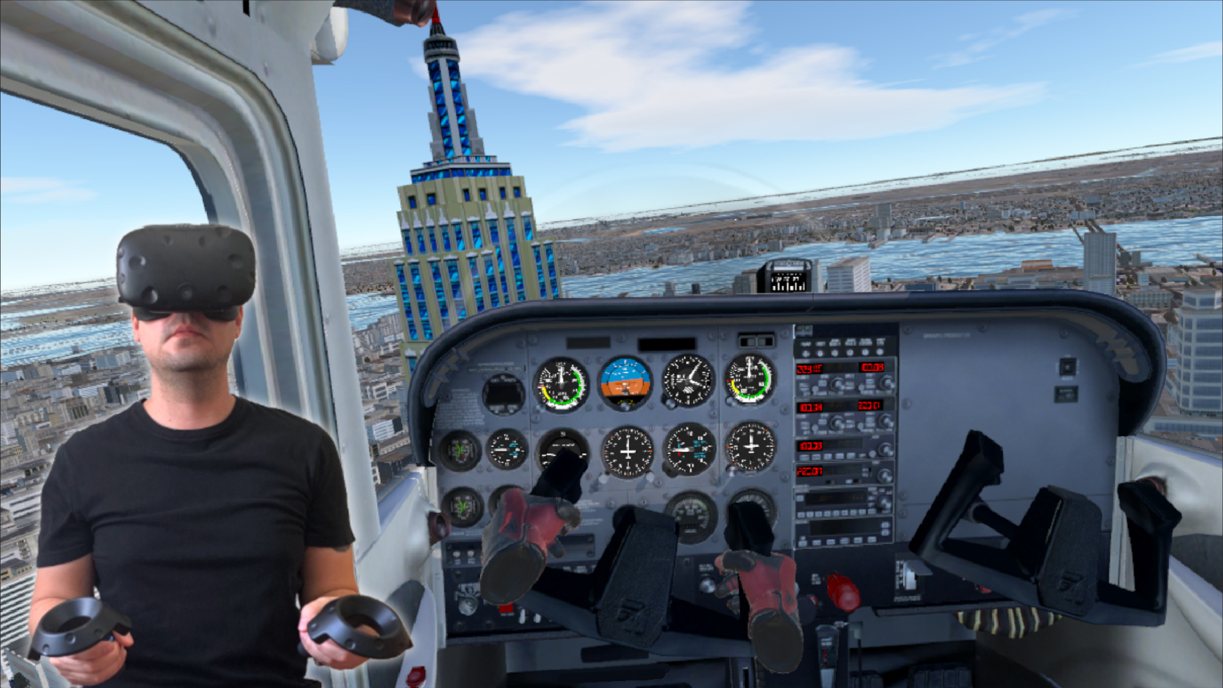 Microsoft Flight Simulator will fly onto Steam with VR as a passenger