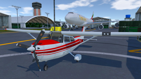 скриншот VR Flight Simulator New York - Cessna 1