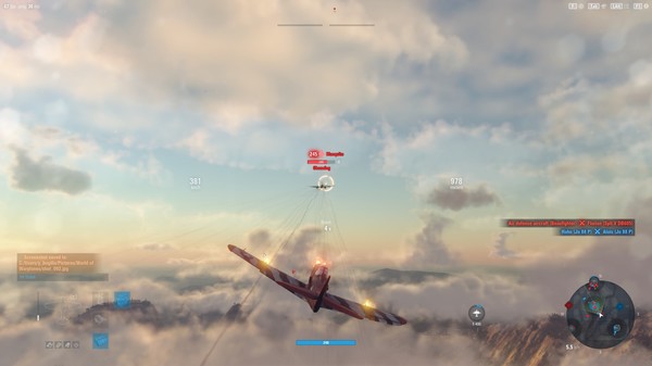 скриншот World of Warplanes -P-39N-1 Pack 4