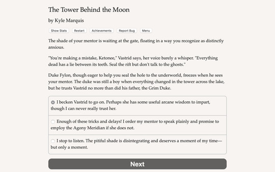 Tower Behind the Moon Tower Behind the Moon