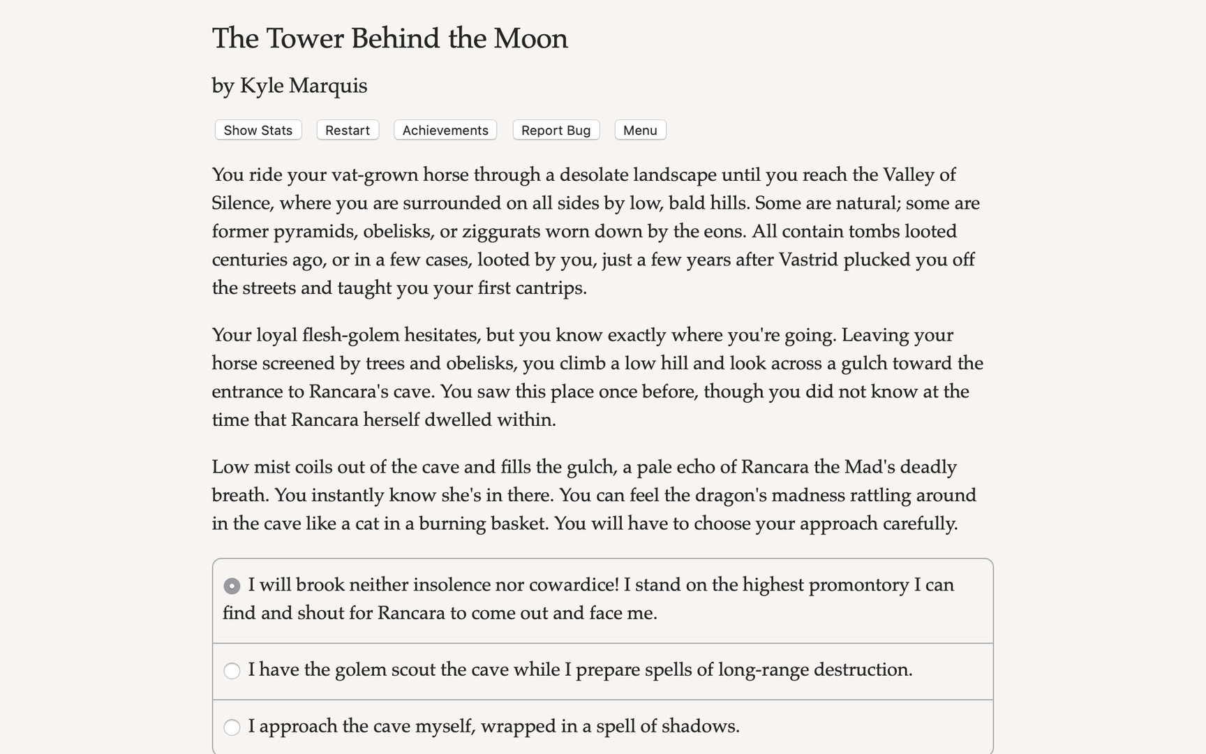 Tower Behind the Moon Demo #6