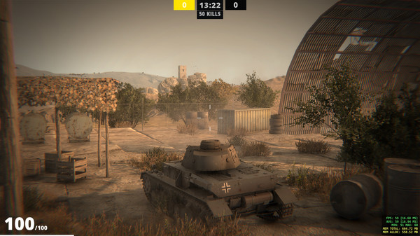 скриншот Aussie Battler Tanks 5