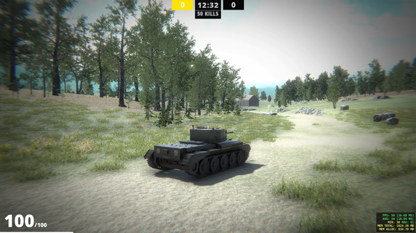 скриншот Aussie Battler Tanks 1