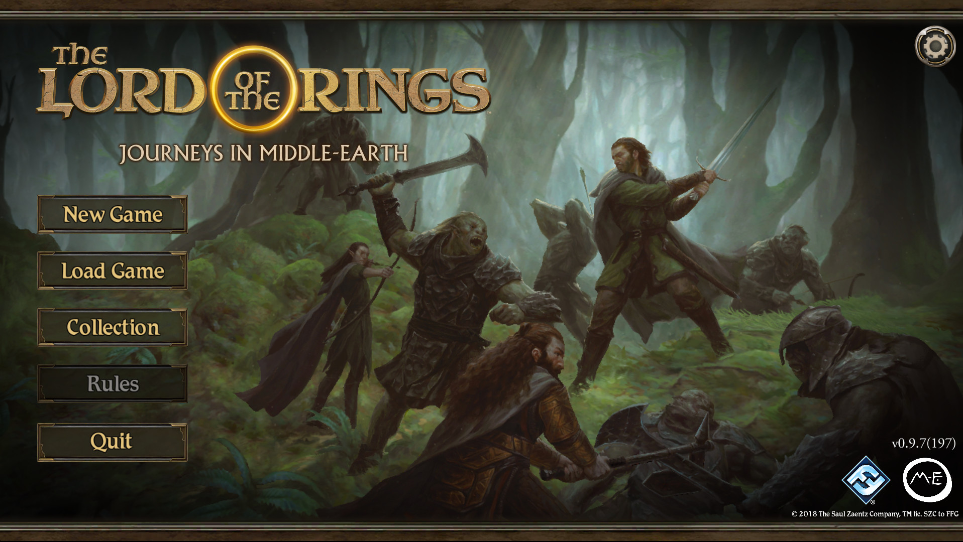 The Lord of the Rings: Journeys in Middle-earth - Win/Mac - (Steam)